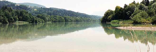 Drau Stausee Feistritz bei St. Jakob im Rosental